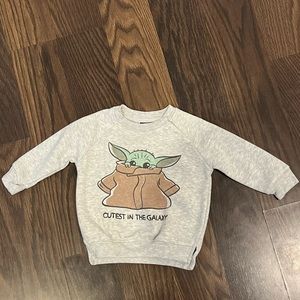 Star Wars baby sweat shirt 3-6 months